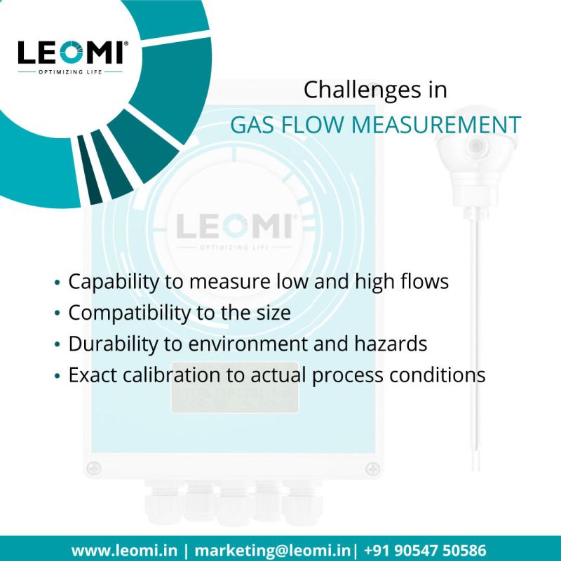 Challenges in gas flow measurement