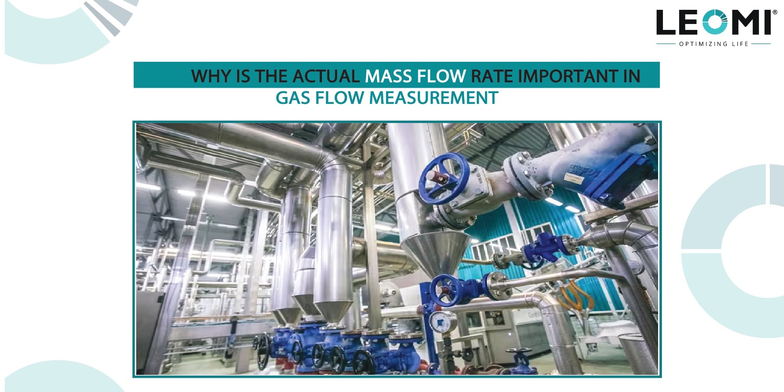 Why is the Actual Mass Flow Rate Important in Gas Flow Measurement?