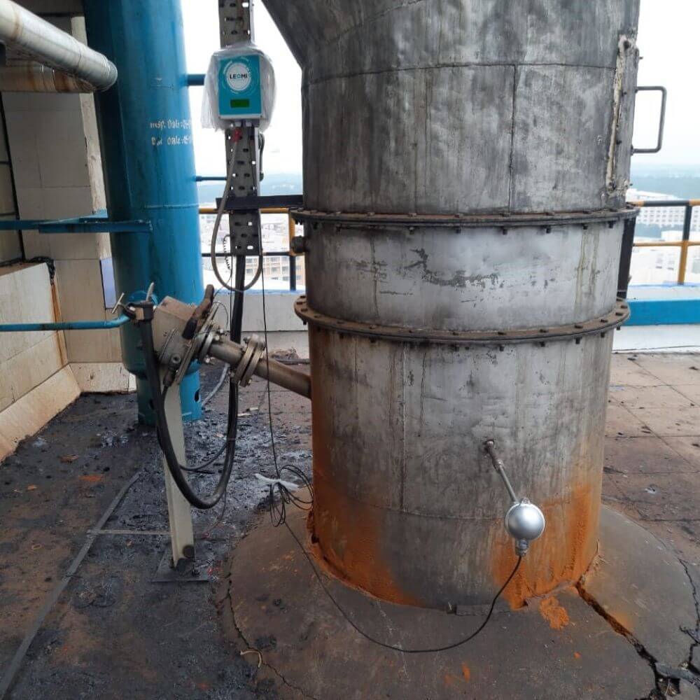 Air Flow Measurement in coffee production unit