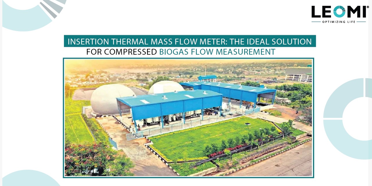Insertion Thermal Mass Flow Meter: The Ideal Solution for Compressed Biogas Flow Measurement